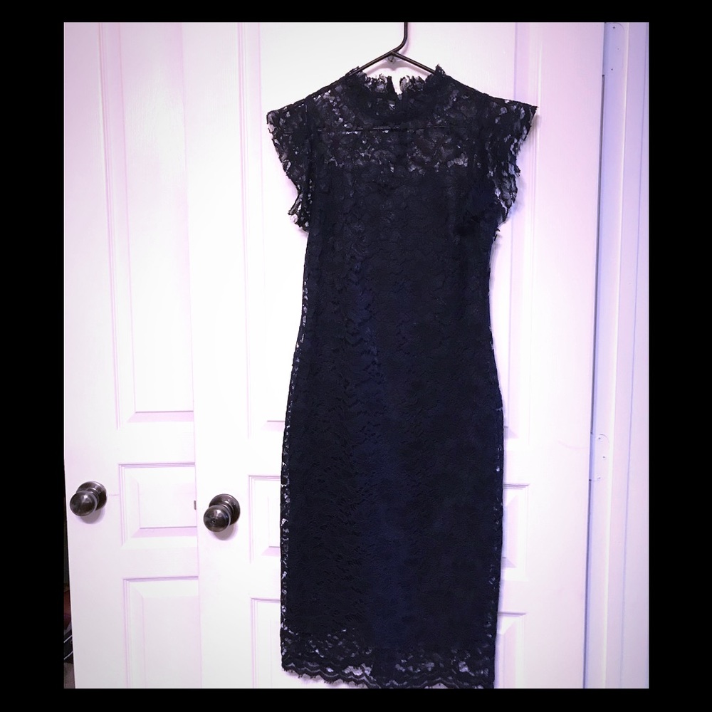 Lace Navy Blue dress.
